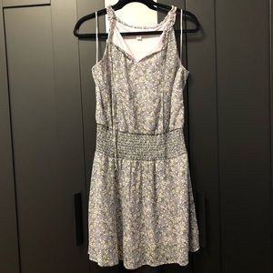 Smocked Waist A-Line Dress